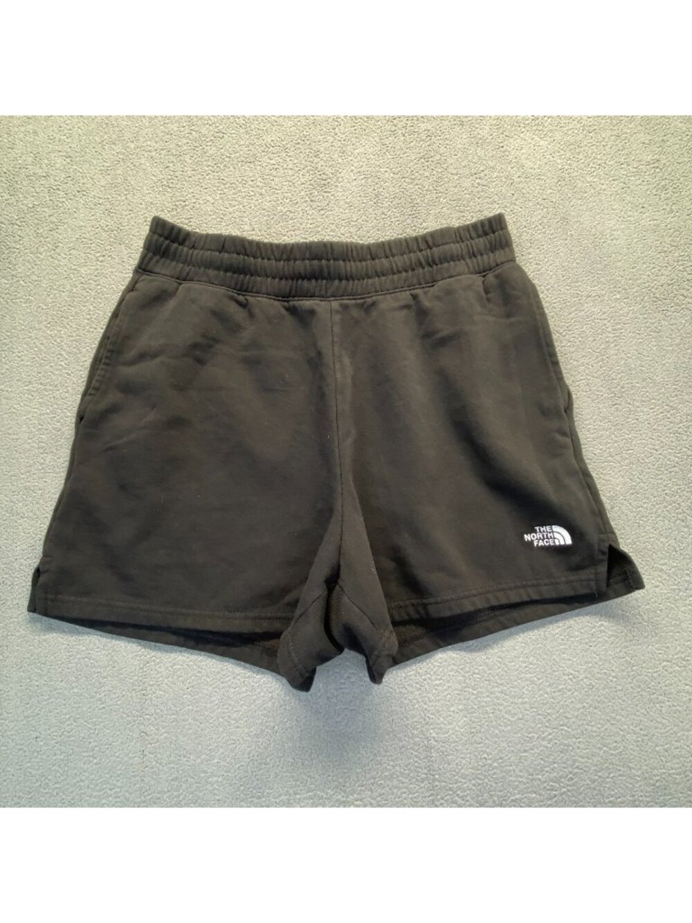 The North Face Womens Sz Large  Black Evolution Simple Dome Shorts Casual Pocket